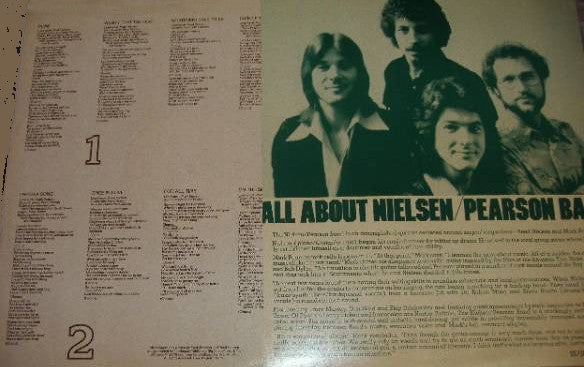 Nielsen Pearson Band : The Nielsen Pearson Band (LP, Album, Promo)