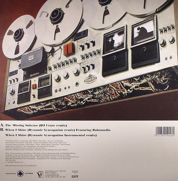 The Herbaliser : The Missing Suitcase (Remixed) (12", Single)