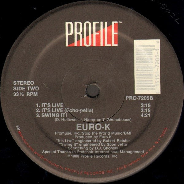 Euro-K : Wild Thing (12")