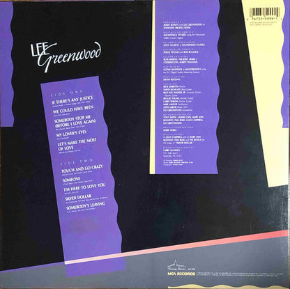 Lee Greenwood : If There's Any Justice (LP, Album, Pin)
