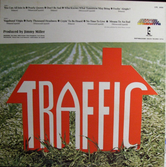 Traffic : Traffic (LP, Album, RE)
