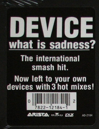 Device (3) : What Is Sadness? (12")