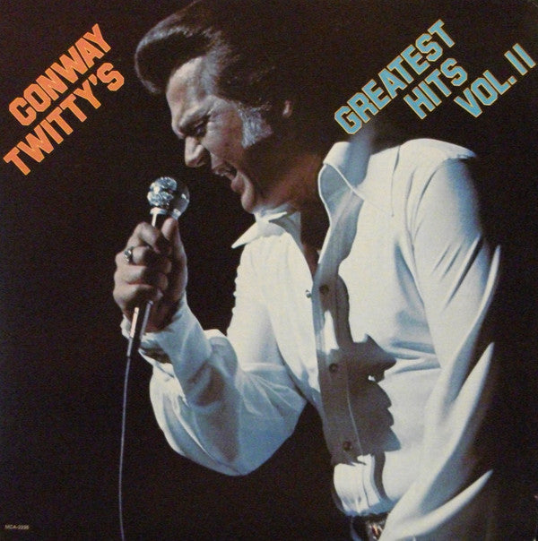 Conway Twitty : Conway Twitty's Greatest Hits Vol. II (LP, Comp)