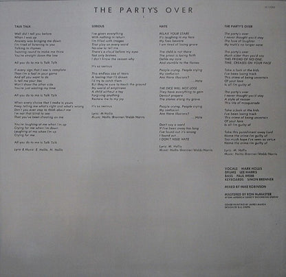 Talk Talk : The Party's Over (LP, Album, Jac)