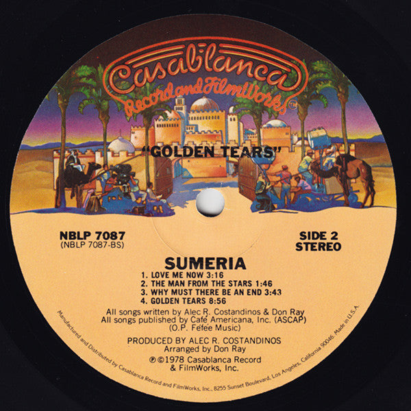 Sumeria : Golden Tears (LP, Album)