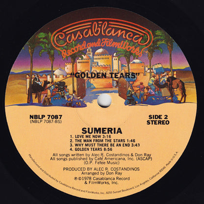 Sumeria : Golden Tears (LP, Album)