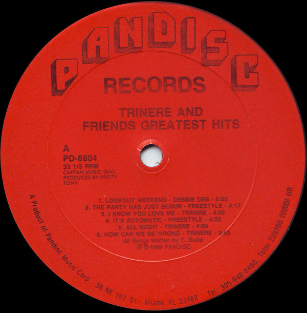 Trinere : Trinere & Friends (Greatest Hits) (LP, Comp)