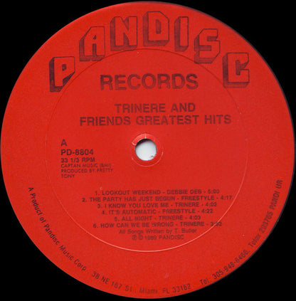 Trinere : Trinere & Friends (Greatest Hits) (LP, Comp)