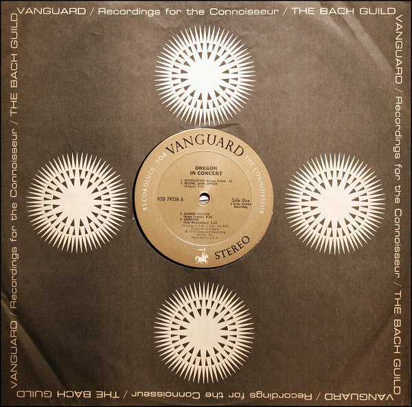 Oregon : In Concert (LP, Album, Pit)