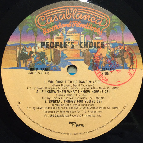 People's Choice : People's Choice (LP, Album)