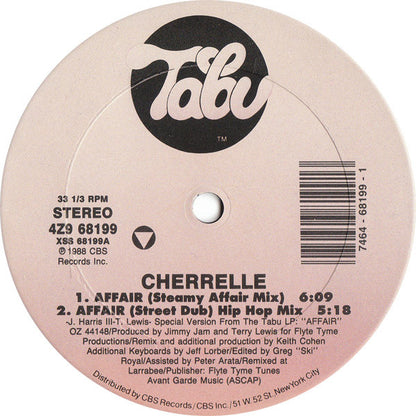 Cherrelle : Affair (12")