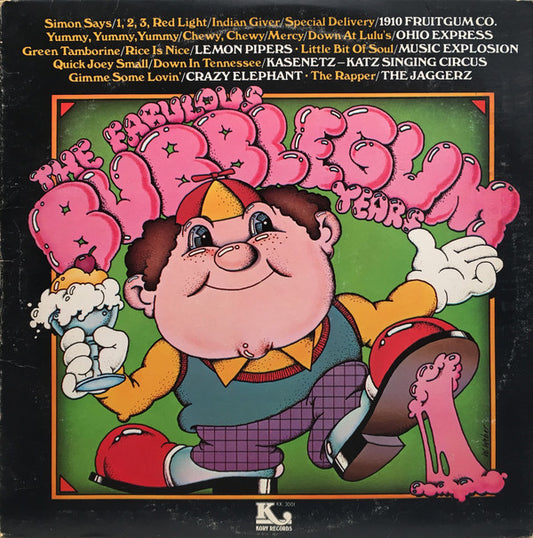 Various : The Fabulous Bubblegum Years (LP, Comp)