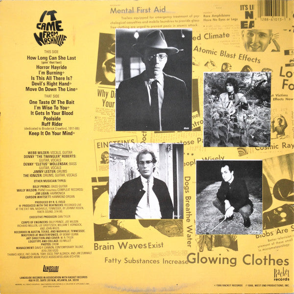 Webb Wilder And The Beatnecks : It Came From Nashville (LP, Album, RE)
