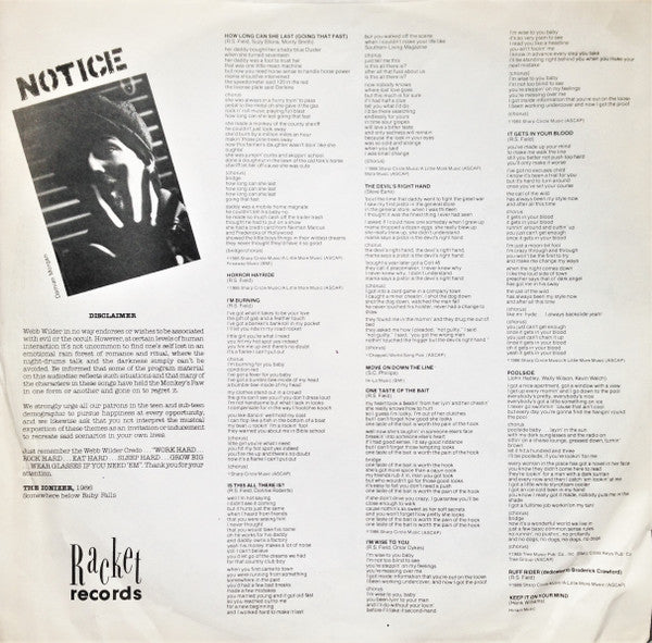 Webb Wilder And The Beatnecks : It Came From Nashville (LP, Album, RE)