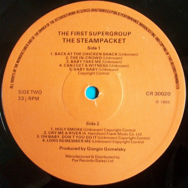 The Steampacket : The First Supergroup (LP, Album)
