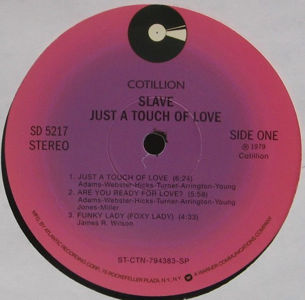 Slave : Just A Touch Of Love (LP, Album, RE)