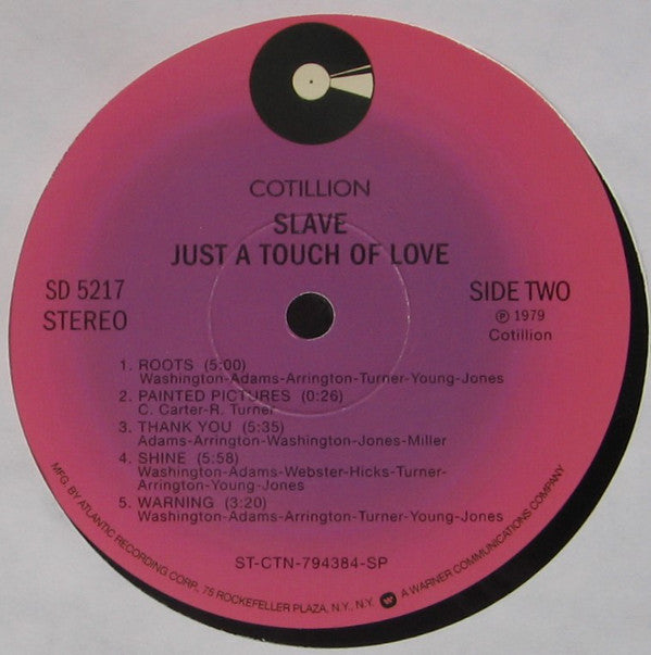 Slave : Just A Touch Of Love (LP, Album, RE)