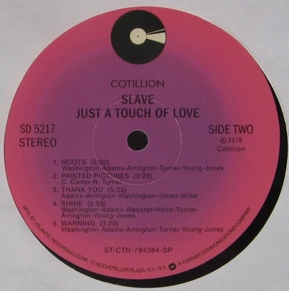 Slave : Just A Touch Of Love (LP, Album, RE)