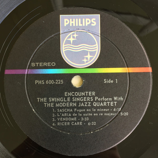 Les Swingle Singers, The Modern Jazz Quartet : Encounter: The Swingle Singers Perform With The Modern Jazz Quartet (LP, Album)