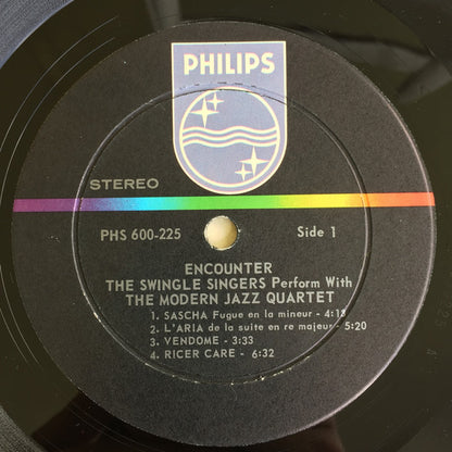 Les Swingle Singers, The Modern Jazz Quartet : Encounter: The Swingle Singers Perform With The Modern Jazz Quartet (LP, Album)