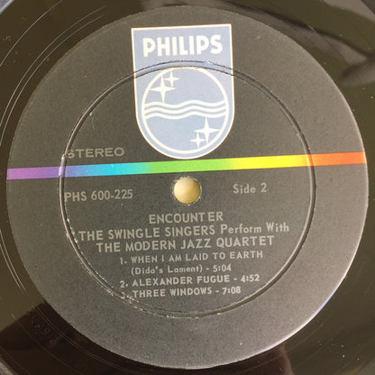 Les Swingle Singers, The Modern Jazz Quartet : Encounter: The Swingle Singers Perform With The Modern Jazz Quartet (LP, Album)