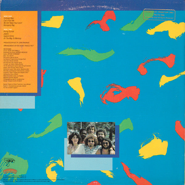 Bad News Travels Fast : Ordinary Man (LP, Album, Promo, PRC)