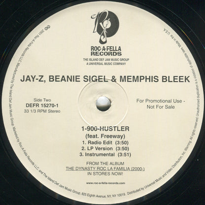 Jay-Z : Guilty Until Proven Innocent / 1-900-HUSTLER (12", Promo)