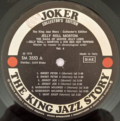 Jelly Roll Morton's Red Hot Peppers : The Saga Of Mister Jelly Lord Vol. 4 (LP, Comp, Col)
