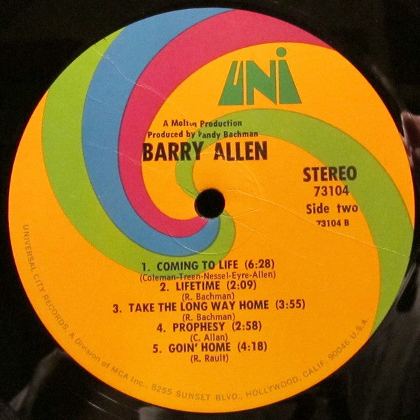 Barry Allen : Barry Allen (LP, Album)