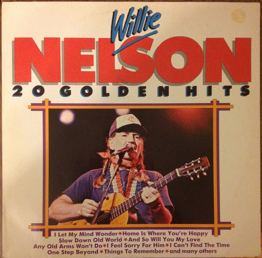 Willie Nelson : 20 Golden Hits (LP, Comp)