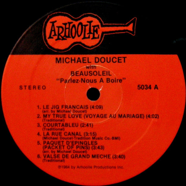 Beausoleil : Parlez-Nous A Boire (LP, Album)