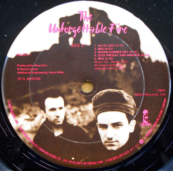 U2 : The Unforgettable Fire (LP, Album, Club, Col)