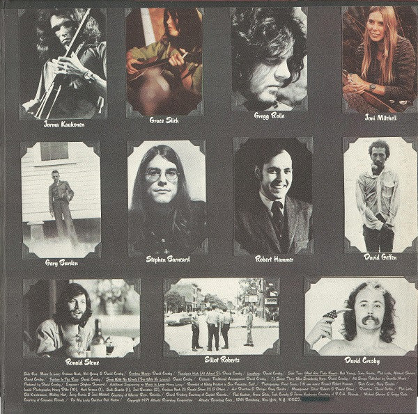 David Crosby : If I Could Only Remember My Name (LP, Album, Gat)
