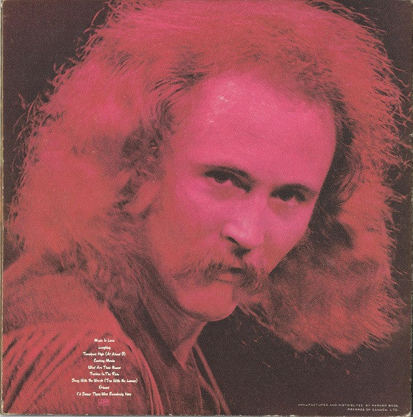 David Crosby : If I Could Only Remember My Name (LP, Album, Gat)