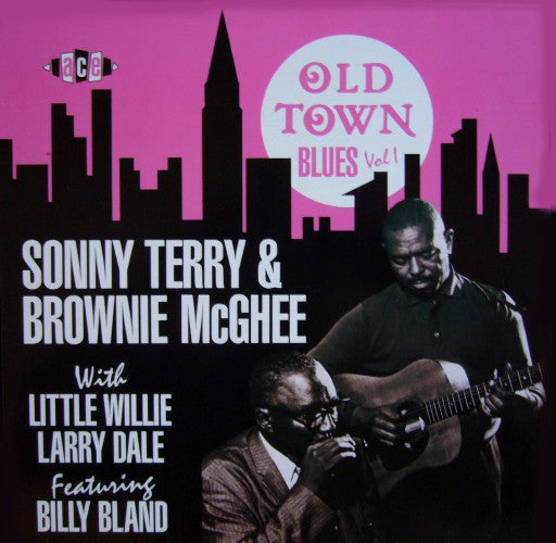 Sonny Terry & Brownie McGhee With Little Willie (6), Larry Dale Featuring Billy Bland : Old Town Blues Vol. 1 (LP, Comp, Mono)