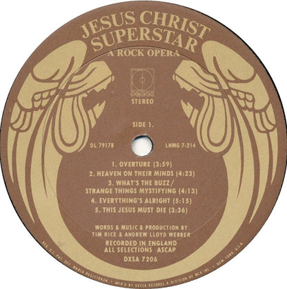 Andrew Lloyd Webber And Tim Rice : Jesus Christ Superstar (2xLP, Album, RP)