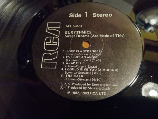 Eurythmics : Sweet Dreams (Are Made Of This) (LP)