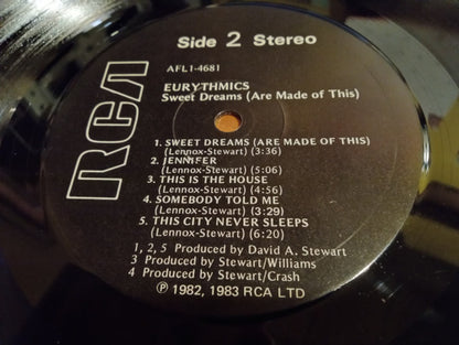 Eurythmics : Sweet Dreams (Are Made Of This) (LP)