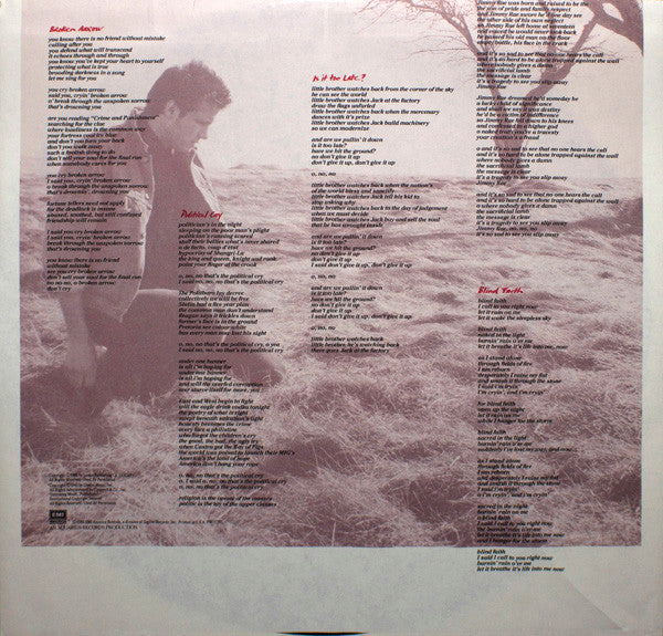 Corey Hart : Fields Of Fire (LP, Album, Club)