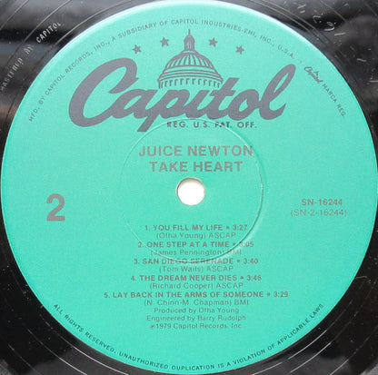 Juice Newton : Take Heart (LP, RE)