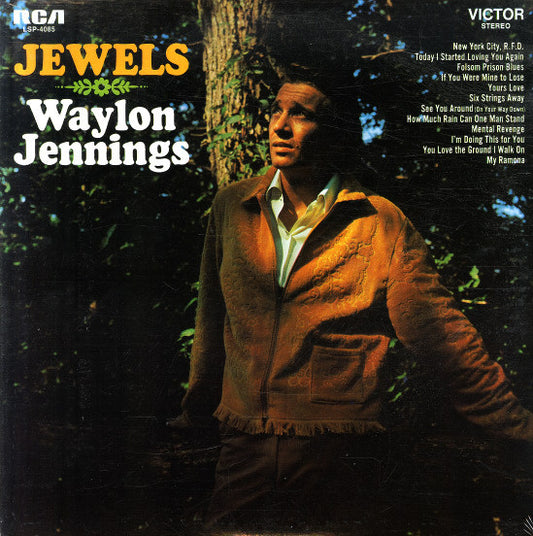 Waylon Jennings : Jewels (LP, Album, Roc)