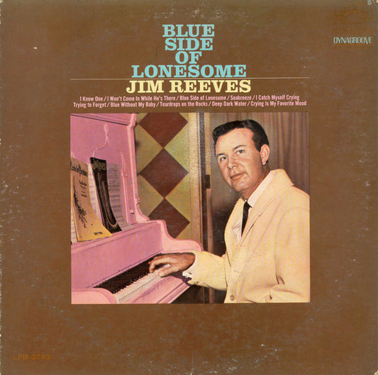 Jim Reeves : Blue Side Of Lonesome (LP, Album, Mono, Ind)