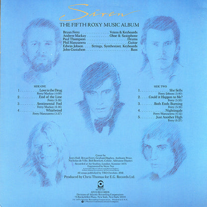 Roxy Music : Siren (LP, Album, Pre)