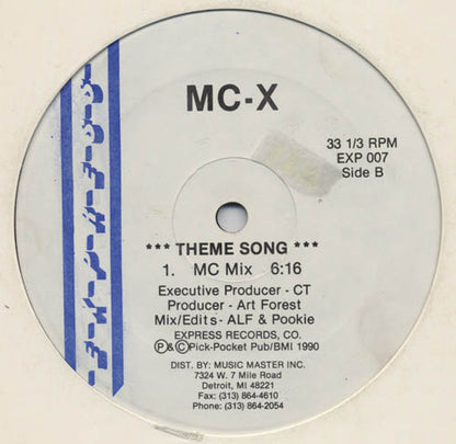 MC-X (2) : All Men Are Created Equal (12")
