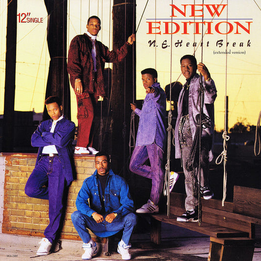 New Edition : N.E. Heart Break (12", Single)