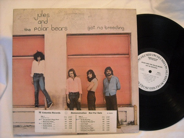 Jules And The Polar Bears : Got No Breeding (LP, Album, Promo, Tim)