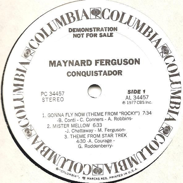 Maynard Ferguson : Conquistador (LP, Album, Promo)