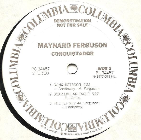 Maynard Ferguson : Conquistador (LP, Album, Promo)