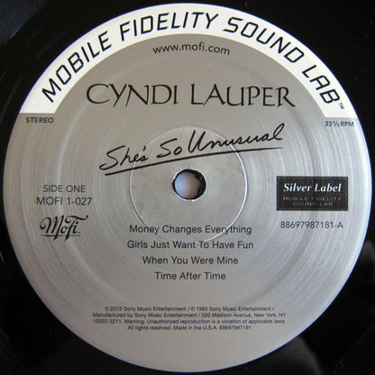 Cyndi Lauper : She's So Unusual (LP, Album, Ltd, Num, RE, RM, S/Edition)
