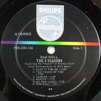 The Four Seasons : Rag Doll (LP, Album)